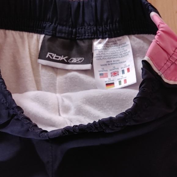 Toddler Girls Reebok 2 Piece Set Jacket & Pants size 12 months - Picture 8 of 8